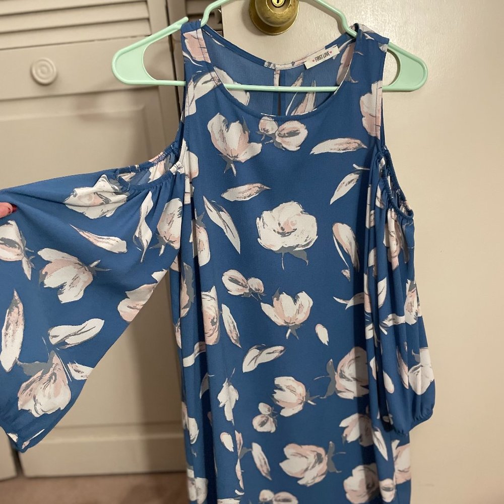 Flora Cold Shoulder Dress